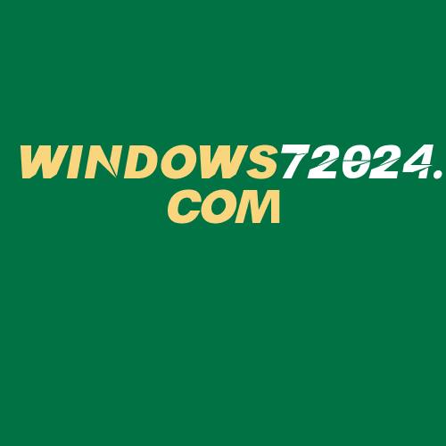 Logo da WINDOWS72024